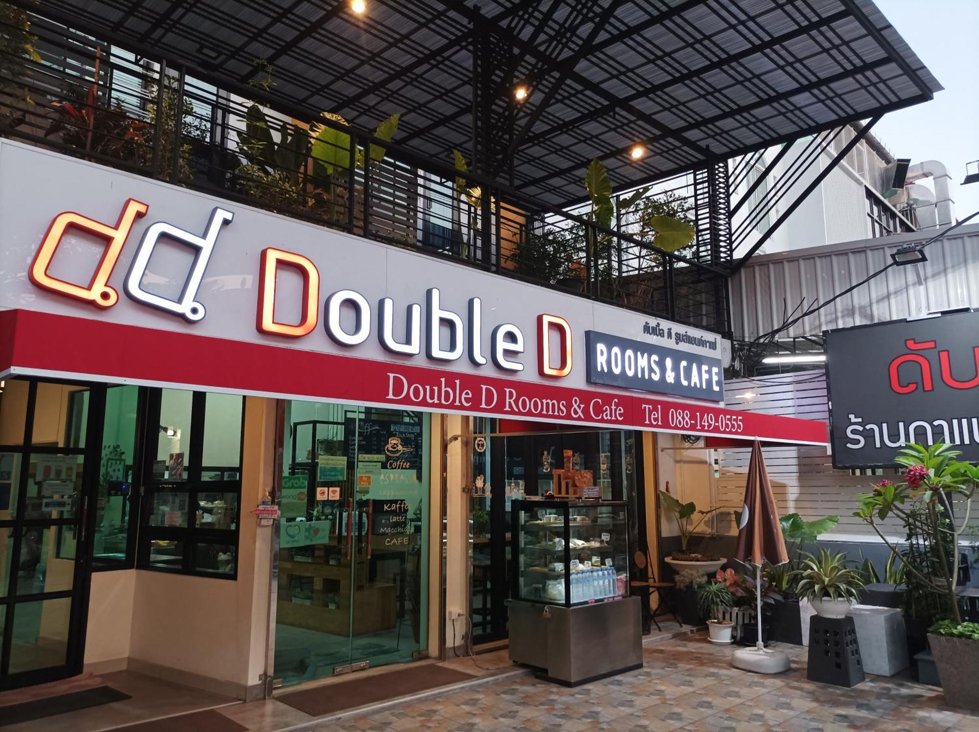 Double D Rooms & Cafe Бангкок Экстерьер фото